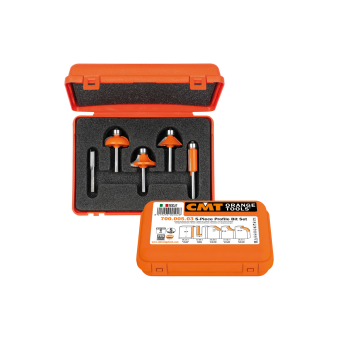 Router bit sets